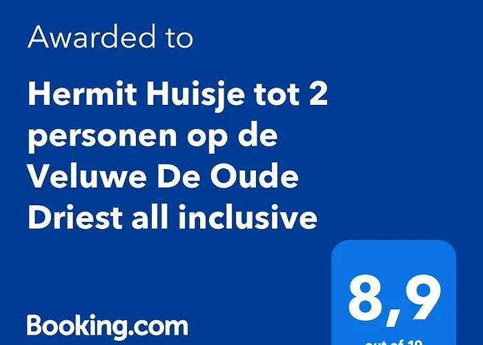 Domek alpejski Ruim En Gezellig Voor 2 Personen Op De Veluwe Recreatiepark De Oude Driest Putten